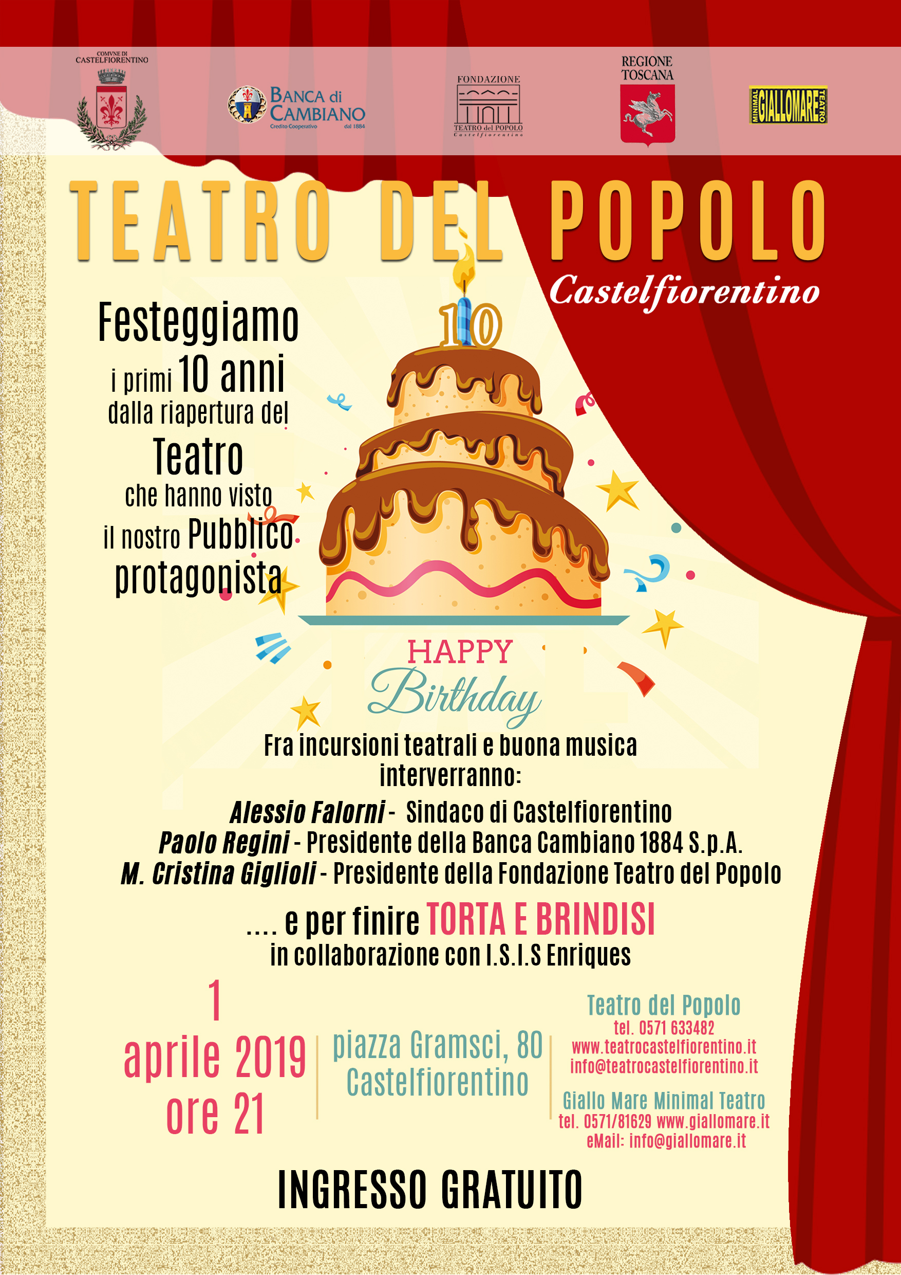 BUON COMPLEANNO TEATRO!