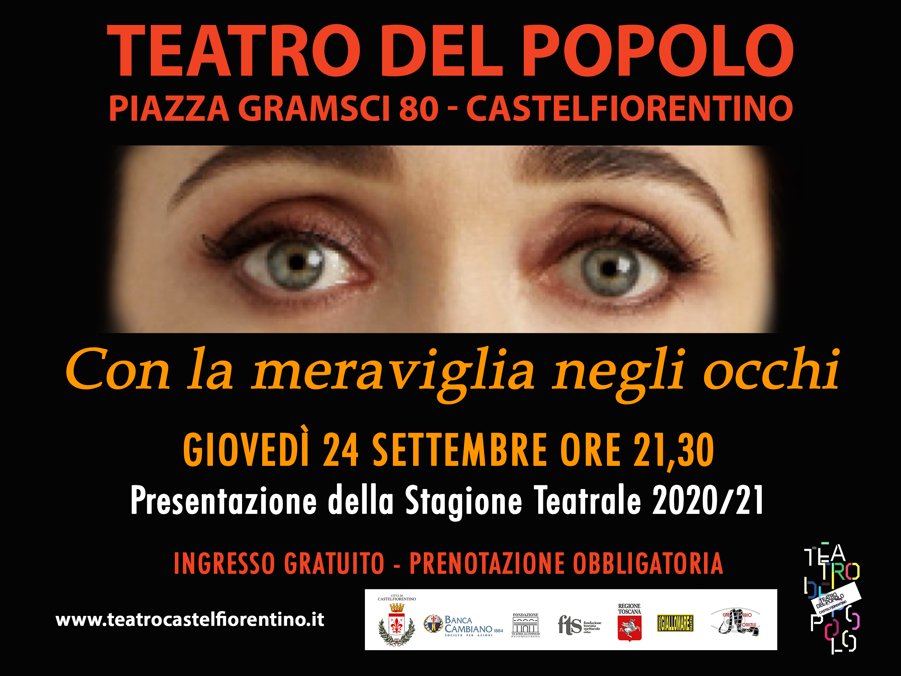 PRESENTAZIONE STAGIONE TEATRALE 2020-2021