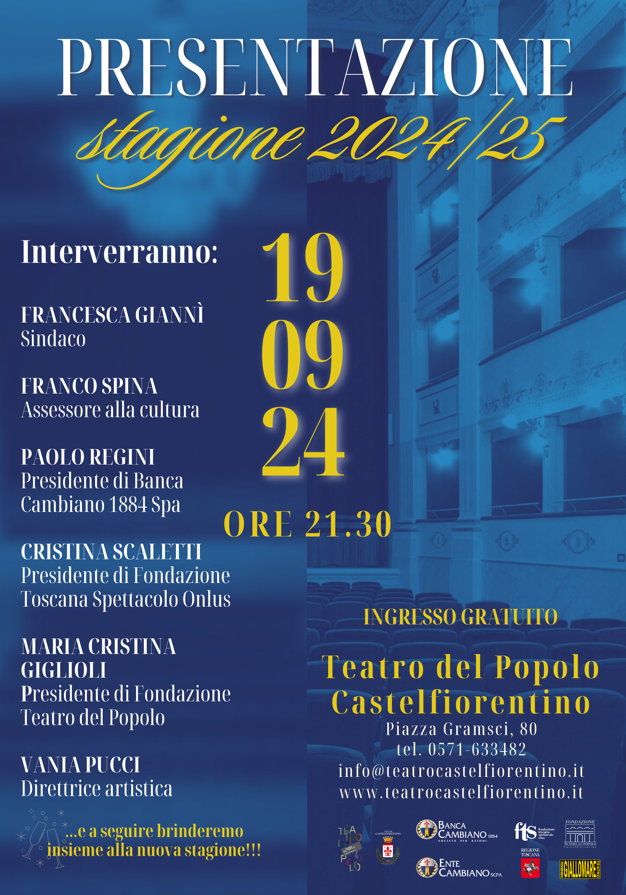 PRESENTAZIONE STAGIONE 2024/2025