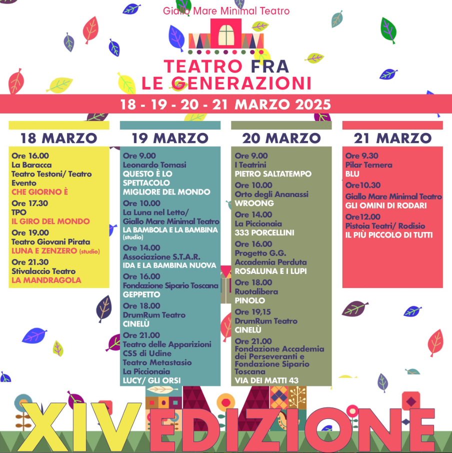 TEATRO FRA LE GENERAZIONI - XIV EDIZIONE