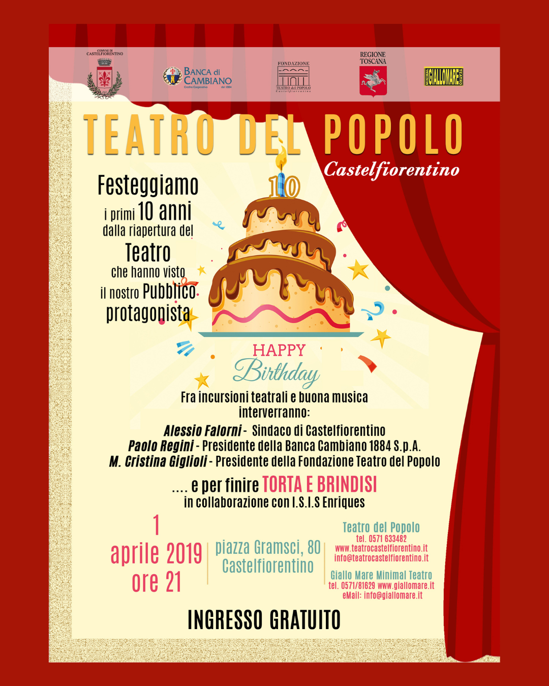 teatro compleanno
