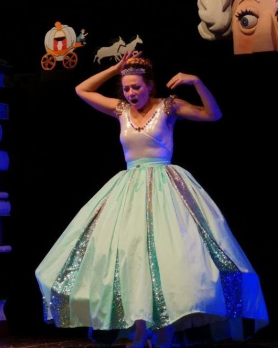 cenerentola in b&n